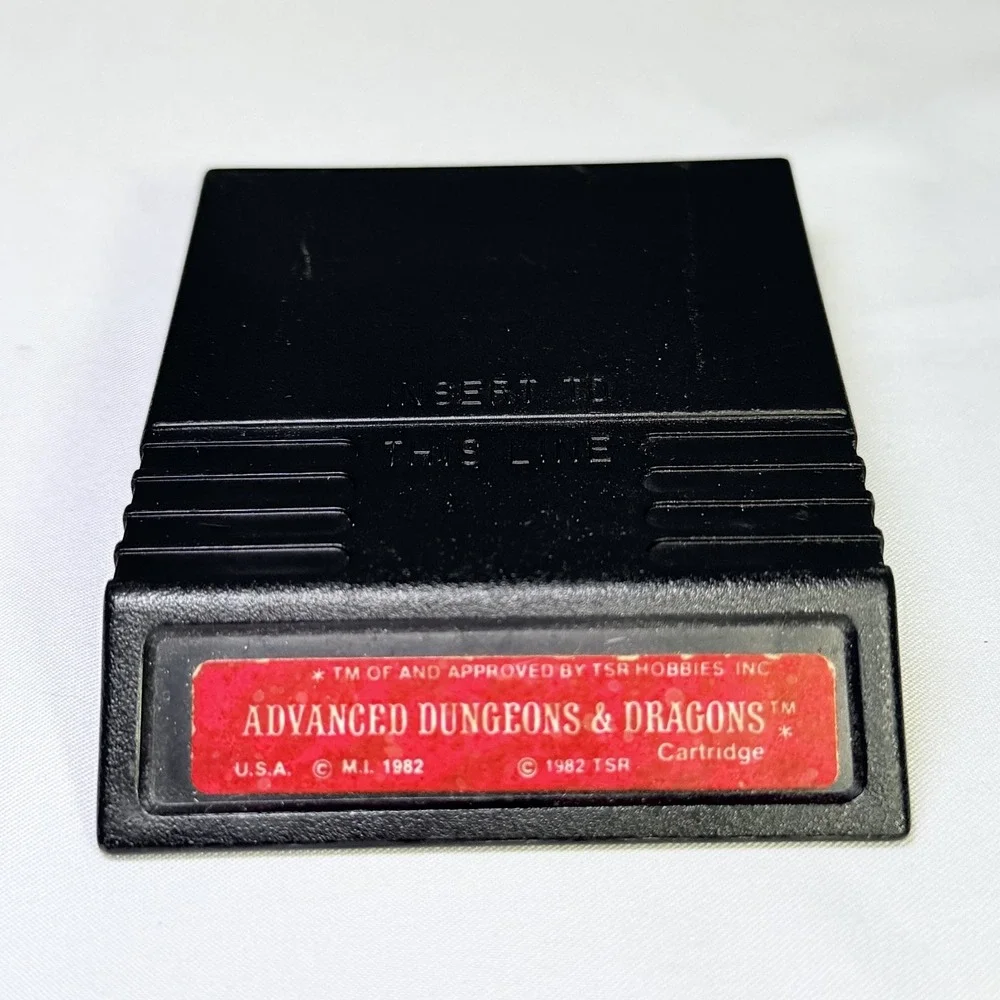 Advanced Dungeons & Dragons Intellivision Video Game RPG Classic Fantasy